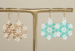 Snow and Snowflake Earring Patterns