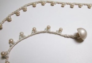 Beaded Crochet Understatement Necklace