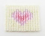 Easy Beaded Square Stitch Magnet