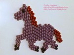 Horse in Brick Stitch