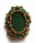 Netted Cabochon Bezel