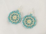 Seed Bead Weave Earring Tutorial