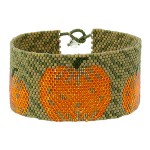 Rain Falling on Pumpkins Bracelet