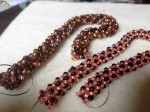 Chenille Stitch Beaded Ropes