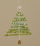 Beaded Christmas Tree Ornament