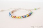 Crochet Beaded Friendship Bracelet