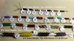 Matching Cord and Beads in Kumihimo Braiding