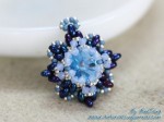 Blue Iris Pendant