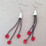 Beaded Tassel Earrings 