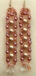 RAW Earrings With Dagger Beads