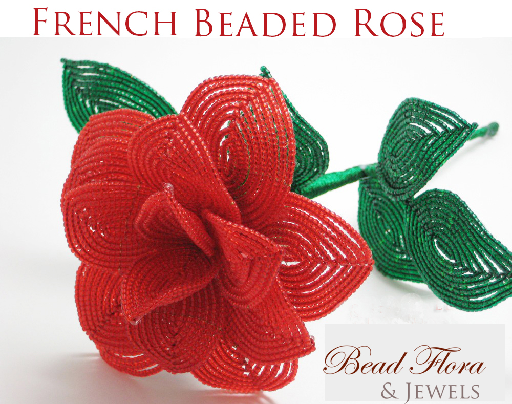 French Beaded Flower Tutorials (3/2/2015) Guide To Beadwork Blog