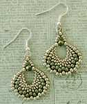 Peyote Fan Earrings 