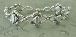 Silver Silky Deco Chain Bracelet