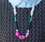 Mixed Materials DIY Beaded Necklace 