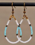 Beaded Earrings: Teardrop Tutorial