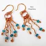 Desert Rain Wire Earrings Tutorial