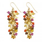 Fluttering Leaves Drop Beaded Earrings Project