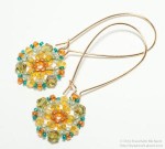 Basic Hexagon Stitch Beaded Earring Pattern