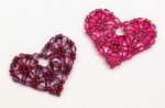 Pretty Beaded Heart 