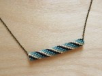 Beaded Bead Necklace